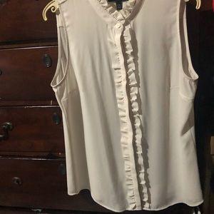 BANANA REPUBLIC RUFFLE TANK